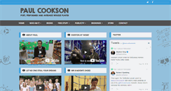 Desktop Screenshot of paulcooksonpoet.co.uk